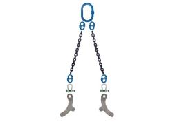 Chain | 2 legged sling | Concrete slab