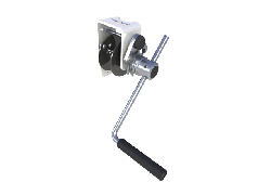 Hand winch | Spur gear | 150 kg | Wire rope diameter 4 mm