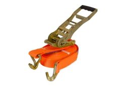Ratchet lashing strap | Ergo | 50mm | 9 meter | Orange
