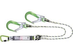 Safety lanyard | Rope | Y-Lanyard | Sharp edge | 1.50 m | FA 30 610 15