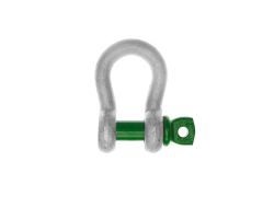 Bow shackle | Screw collar pin | 330 - 750 kg