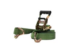 Ratchet lashing strap | 35mm | 6 meter | Army green
