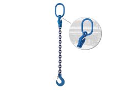 Chain sling | 1 leg | Grade 10 | Integrated grab hook
