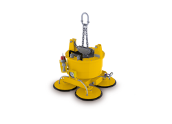 Mechanical vacuum lifter | U400-4Q 4.000 kg | 4x ∅625mm