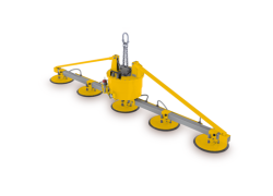 Mechanical vacuum lifter | U400-5 4.000 kg | 5x ∅625mm