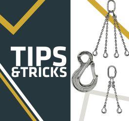 Tips & Tricks for the use and maintenance of stainless-steel lifting equipment